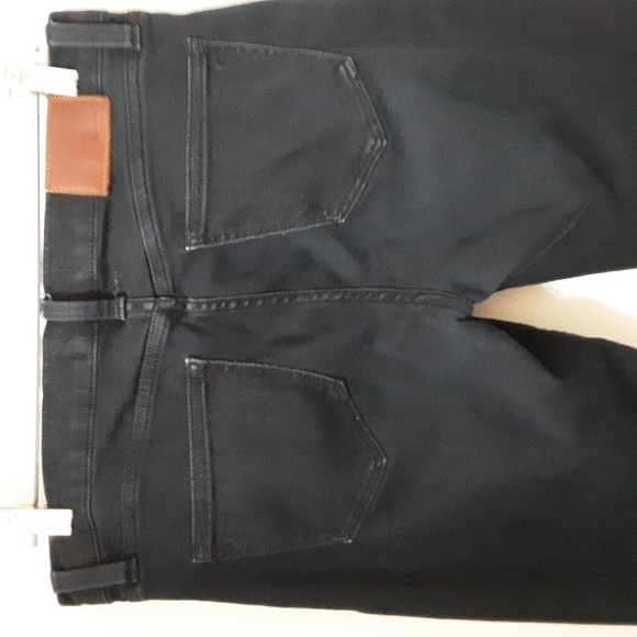 Madewell Size 28 Dark Indigo Blue Skinny Skinny Ankle-Zip Jeans, Gently Used - Picture 6 of 16